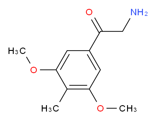 2-amino-1-(3,5-dimethoxy-4-methylphenyl)ethan-1-one