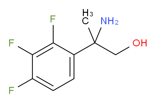2-amino-2-(2,3,4-trifluorophenyl)propan-1-ol