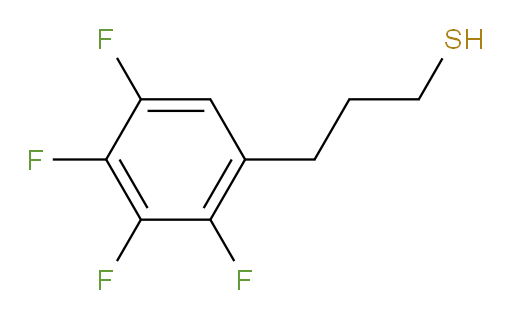 3-(2,3,4,5-tetrafluorophenyl)propane-1-thiol
