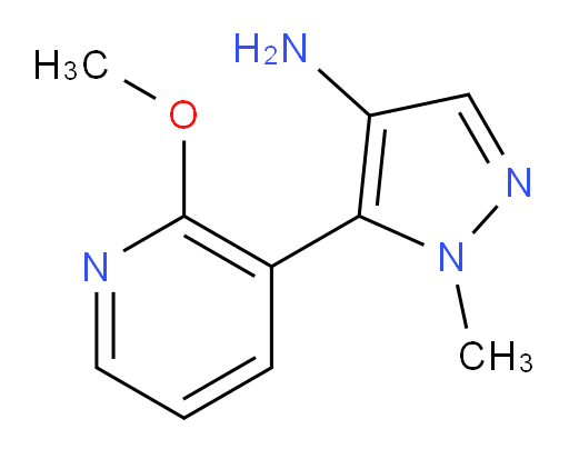 5-(2-methoxypyridin-3-yl)-1-methyl-1H-pyrazol-4-amine