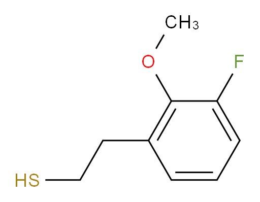 2-(3-fluoro-2-methoxyphenyl)ethane-1-thiol