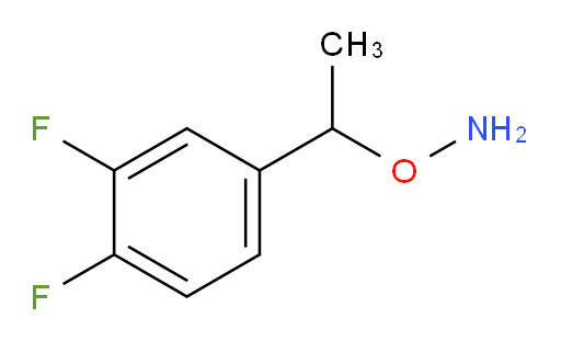 O-[1-(3,4-difluorophenyl)ethyl]hydroxylamine