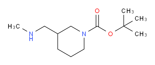 tert-butyl 3-[(methylamino)methyl]piperidine-1-carboxylate