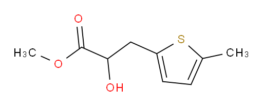 methyl 2-hydroxy-3-(5-methylthiophen-2-yl)propanoate