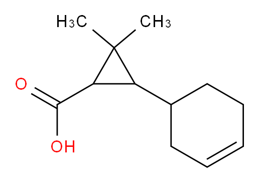 3-(cyclohex-3-en-1-yl)-2,2-dimethylcyclopropane-1-carboxylic acid