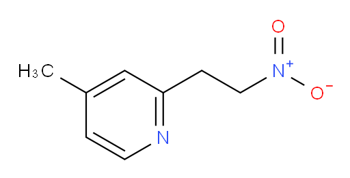 4-methyl-2-(2-nitroethyl)pyridine