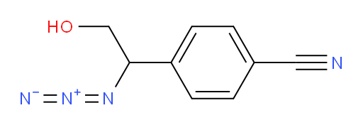 4-(1-azido-2-hydroxyethyl)benzonitrile