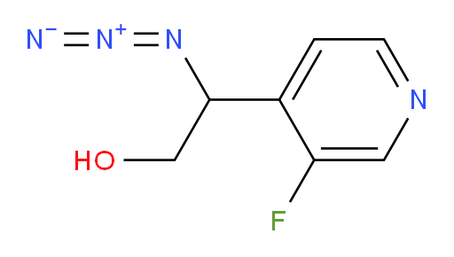 2-azido-2-(3-fluoropyridin-4-yl)ethan-1-ol