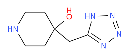 4-[(1H-1,2,3,4-tetrazol-5-yl)methyl]piperidin-4-ol