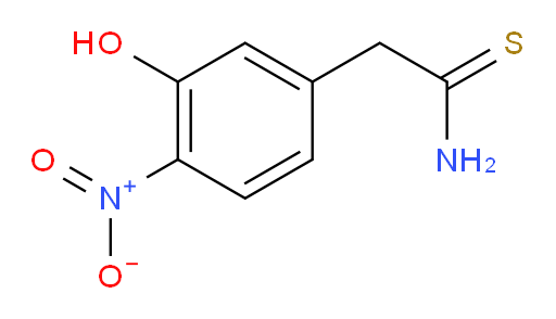 2-(3-hydroxy-4-nitrophenyl)ethanethioamide
