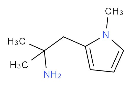 2-methyl-1-(1-methyl-1H-pyrrol-2-yl)propan-2-amine