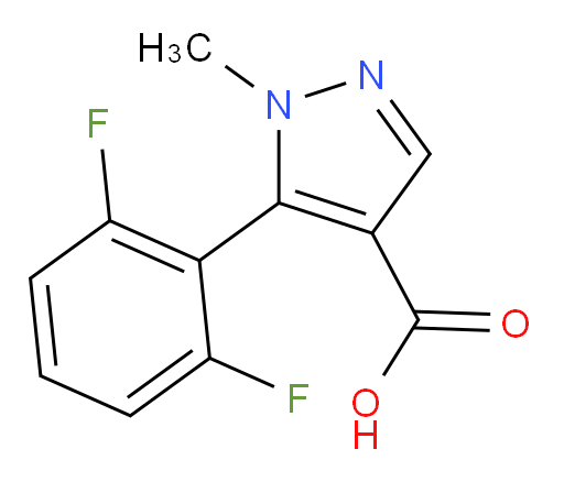 5-(2,6-difluorophenyl)-1-methyl-1H-pyrazole-4-carboxylic acid