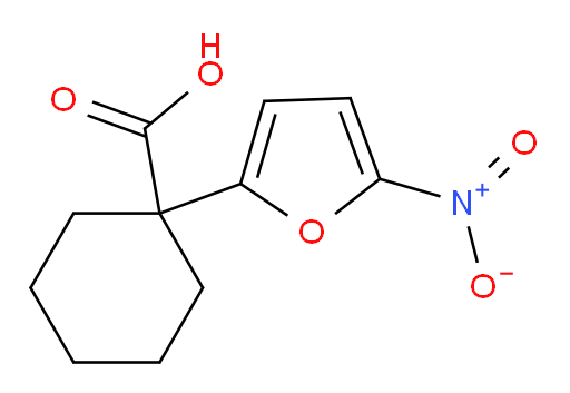 1-(5-nitrofuran-2-yl)cyclohexane-1-carboxylic acid