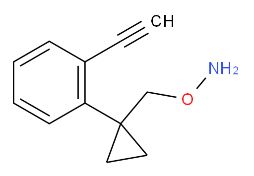 O-{[1-(2-ethynylphenyl)cyclopropyl]methyl}hydroxylamine