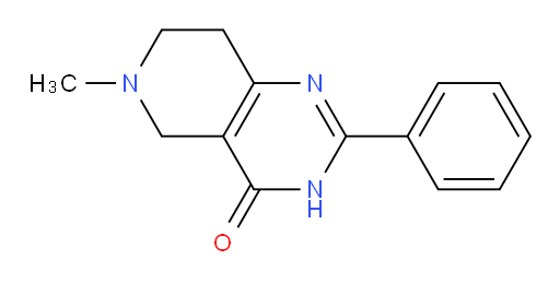 6-methyl-2-phenyl-3H,4H,5H,6H,7H,8H-pyrido[4,3-d]pyrimidin-4-one