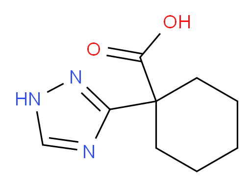1-(1H-1,2,4-triazol-3-yl)cyclohexane-1-carboxylic acid