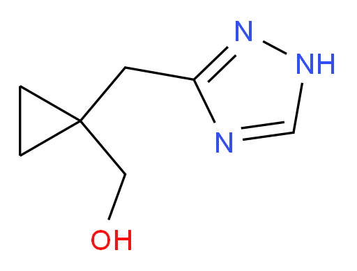 {1-[(1H-1,2,4-triazol-3-yl)methyl]cyclopropyl}methanol