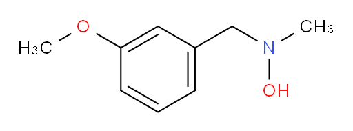 N-[(3-methoxyphenyl)methyl]-N-methylhydroxylamine