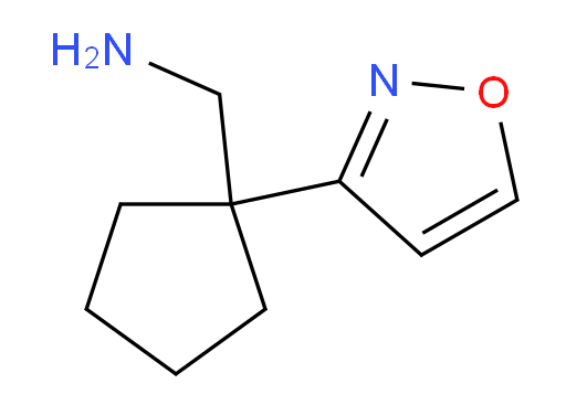 [1-(1,2-oxazol-3-yl)cyclopentyl]methanamine