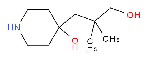 4-(3-hydroxy-2,2-dimethylpropyl)piperidin-4-ol