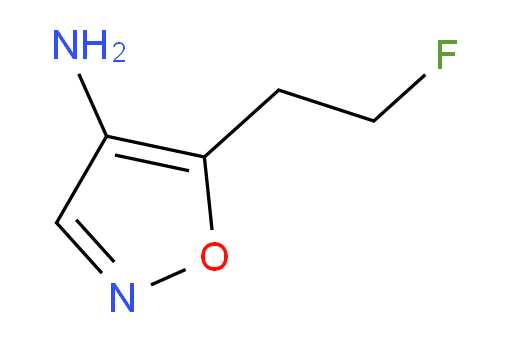 5-(2-fluoroethyl)-1,2-oxazol-4-amine