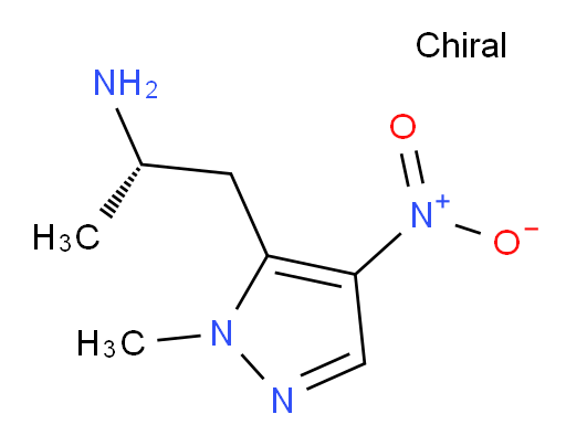 (2S)-1-(1-methyl-4-nitro-1H-pyrazol-5-yl)propan-2-amine