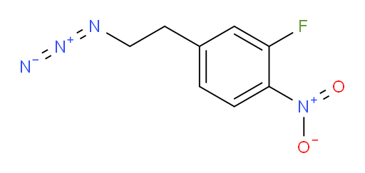 4-(2-azidoethyl)-2-fluoro-1-nitrobenzene