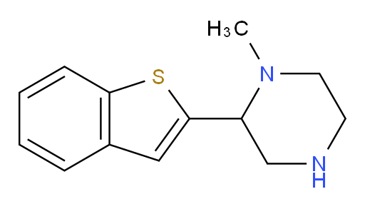 2-(1-benzothiophen-2-yl)-1-methylpiperazine