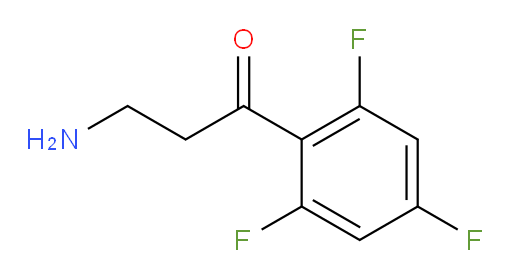 3-amino-1-(2,4,6-trifluorophenyl)propan-1-one