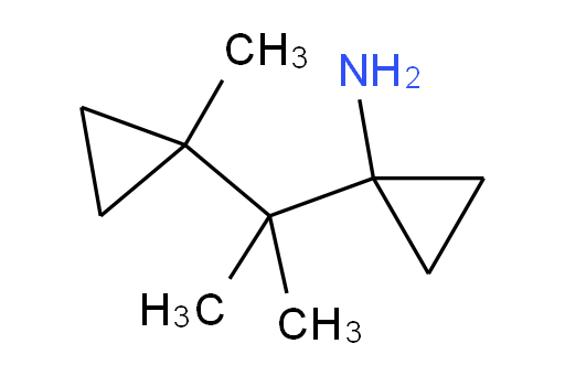 1-[2-(1-methylcyclopropyl)propan-2-yl]cyclopropan-1-amine