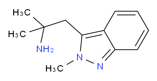 2-methyl-1-(2-methyl-2H-indazol-3-yl)propan-2-amine