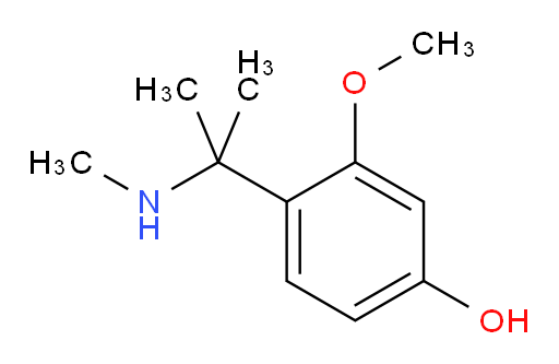3-methoxy-4-[2-(methylamino)propan-2-yl]phenol