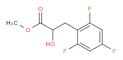 methyl 2-hydroxy-3-(2,4,6-trifluorophenyl)propanoate