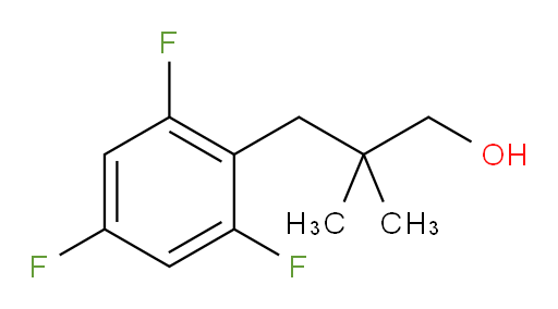 2,2-dimethyl-3-(2,4,6-trifluorophenyl)propan-1-ol