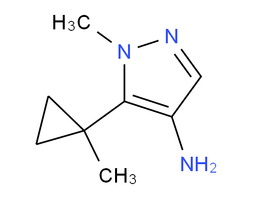 1-methyl-5-(1-methylcyclopropyl)-1H-pyrazol-4-amine