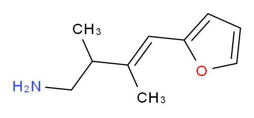 4-(furan-2-yl)-2,3-dimethylbut-3-en-1-amine