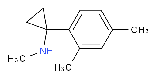 1-(2,4-dimethylphenyl)-N-methylcyclopropan-1-amine