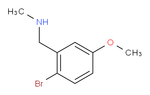 [(2-bromo-5-methoxyphenyl)methyl](methyl)amine