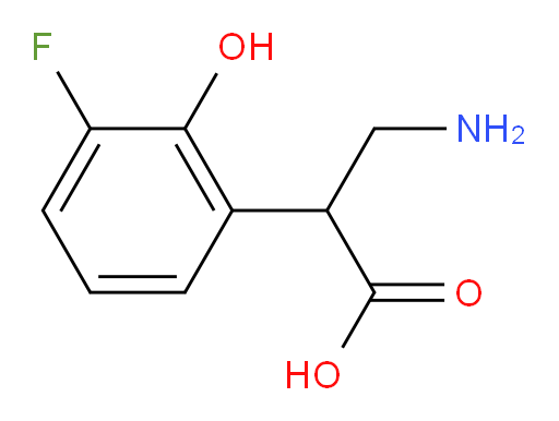 3-amino-2-(3-fluoro-2-hydroxyphenyl)propanoic acid