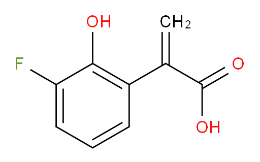 2-(3-fluoro-2-hydroxyphenyl)prop-2-enoic acid
