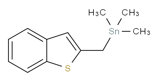 (benzo[b]thiophen-2-ylmethyl)trimethylstannane