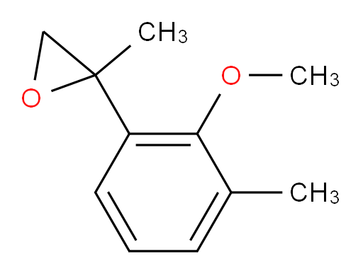 2-(2-methoxy-3-methylphenyl)-2-methyloxirane