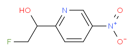 2-fluoro-1-(5-nitropyridin-2-yl)ethan-1-ol