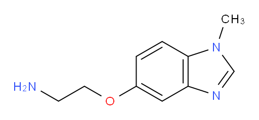 2-[(1-methyl-1H-1,3-benzodiazol-5-yl)oxy]ethan-1-amine