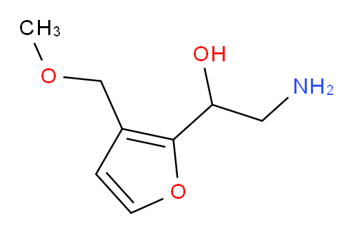 2-amino-1-[3-(methoxymethyl)furan-2-yl]ethan-1-ol