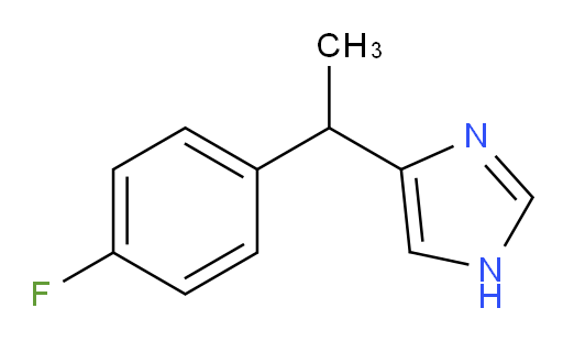 4-[1-(4-fluorophenyl)ethyl]-1H-imidazole