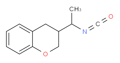3-(1-isocyanatoethyl)-3,4-dihydro-2H-1-benzopyran