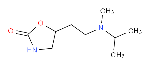 5-{2-[methyl(propan-2-yl)amino]ethyl}-1,3-oxazolidin-2-one