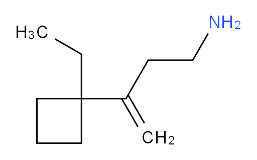 3-(1-ethylcyclobutyl)but-3-en-1-amine