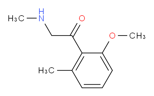 1-(2-methoxy-6-methylphenyl)-2-(methylamino)ethan-1-one
